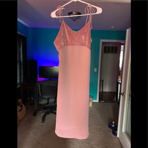 Kohl’s pink slip dress